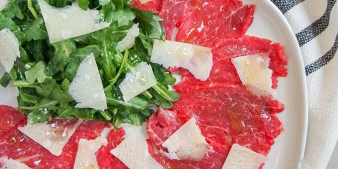 carpaccio_hos dueodde diner & steakhouse i Dueodde