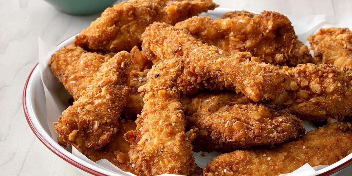 chicken strips_hos dueodde diner & steakhouse i Dueodde