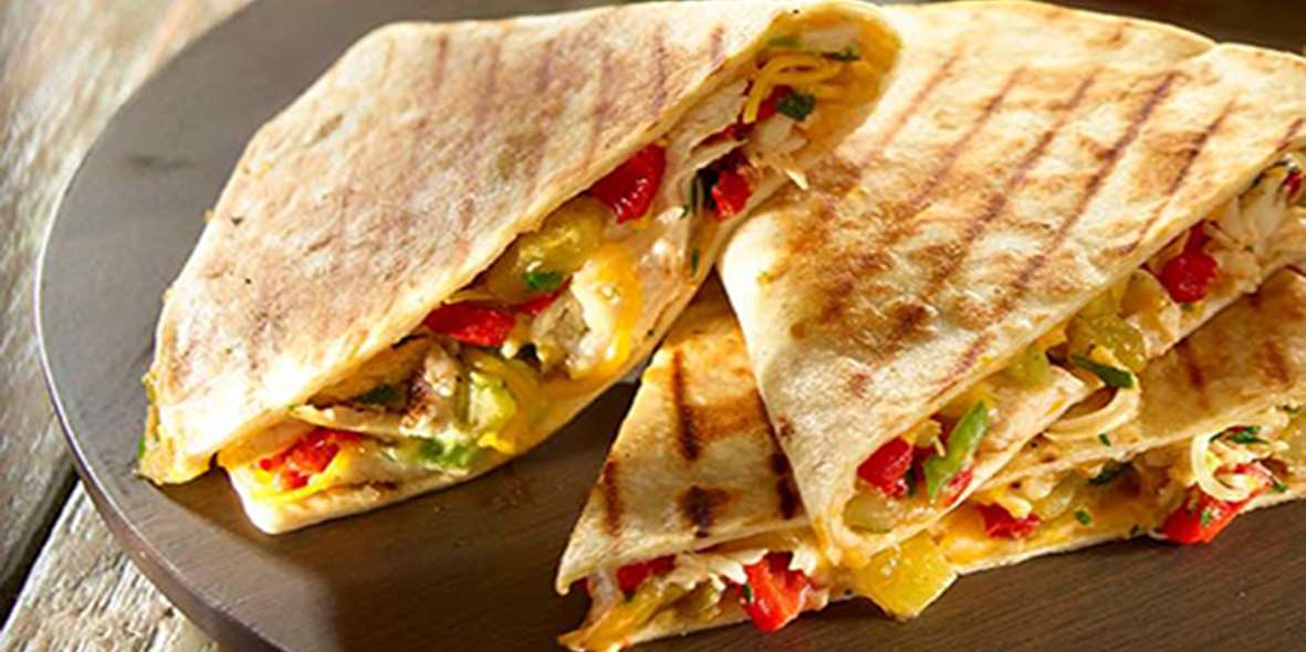 quesadilla_hos dueodde diner & steakhouse i Dueodde